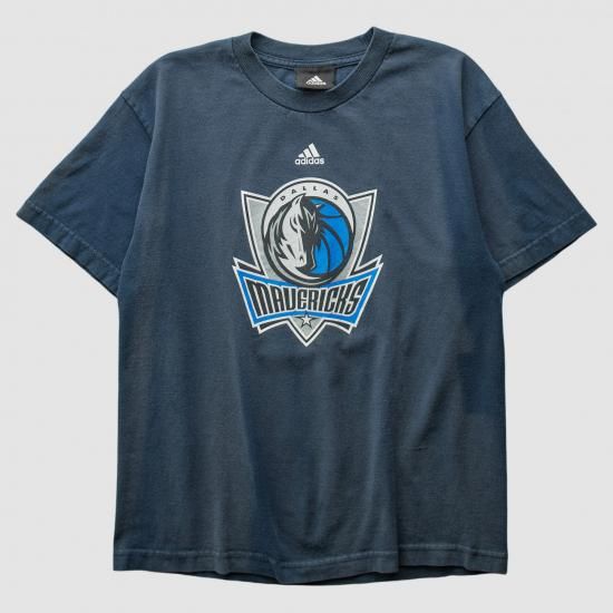 ダラスマーベリックス Adidas 2010s Tシャツ - ネイビー - XS バイ ファナティク イメージ1