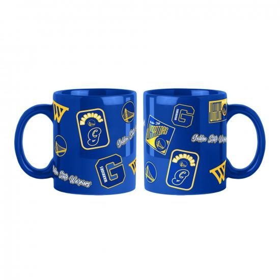 ゴールデンステイトウォリアーズ 2パック 15オンス(443ml) カラー マグカップ セット イメージ1