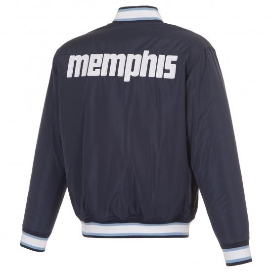 メンフィスグリズリーズ JH デザイン リバーシブル フル-ジップ Flight ジャケット - ネ イメージ4