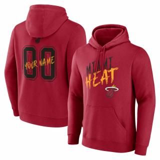 マイアミヒート Hustle カスタム プルオーバー パーカー - レッド サムネイル