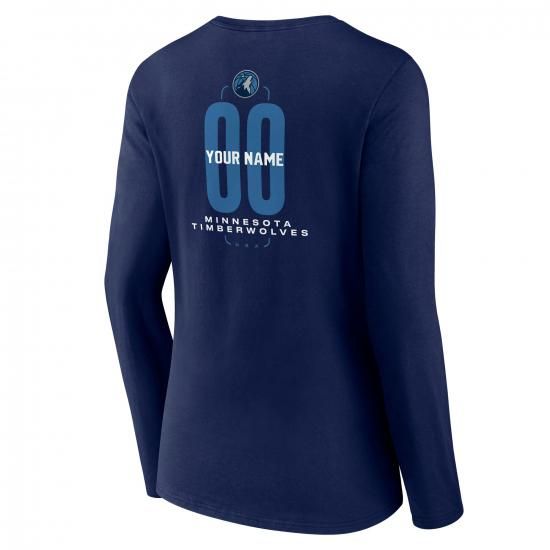 ミネソタティンバーウルブズ レディース センターコート ネーム&ナンバー カスタム ロングスリーブ イメージ3
