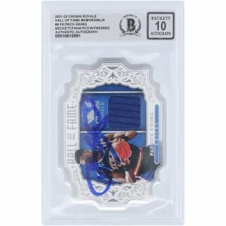 パトリック・ユーイング ニューヨークニックス 直筆サイン入り 2021-22 パニーニ クラウン ロ サムネイル