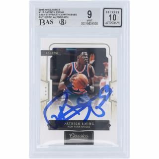 パトリック・ユーイング ニューヨークニックス 直筆サイン入り 2009-10 パニーニ クラシックス サムネイル