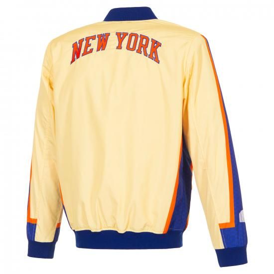 ニューヨークニックス JH デザイン シティ エディション フル-ジップ Bomber ジャケット イメージ3