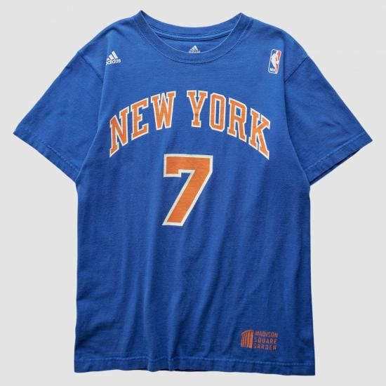 ニューヨークニックス Adidas 2010s Tシャツ - ブルー - XXS バイ ファナティク イメージ1