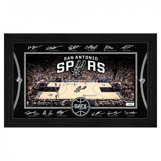 サンアントニオスパーズ ハイランドミント 2025 シグネクチャー コート フレーム 写真 イメージ1