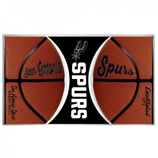 サンアントニオスパーズ 32オンス(60ml) ビッグ スリム ゲーム ボール トラベル タンブラー イメージ2