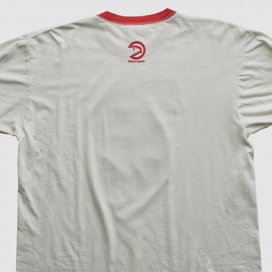 アトランタホークス NBA 2000s Tシャツ - ホワイト - XL バイ ファナティクス リア イメージ3