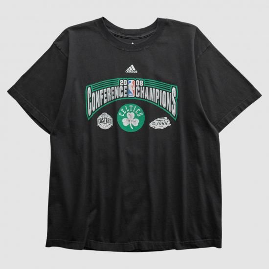 ボストンセルティックス Adidas 2008 Tシャツ - ブラック - L バイ ファナティクス イメージ1