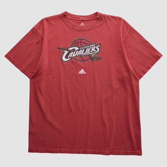 クリーブランドキャバリアーズ Adidas 2010s Tシャツ - Maroオン - M バイ フ イメージ1