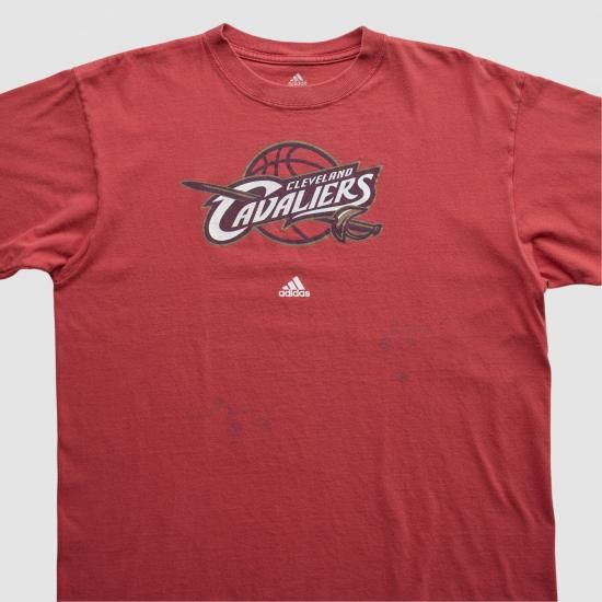 クリーブランドキャバリアーズ Adidas 2010s Tシャツ - Maroオン - M バイ フ イメージ4