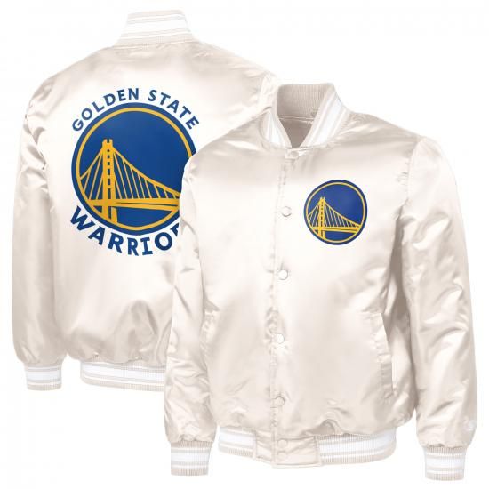 ゴールデンステイトウォリアーズ スターター ダブル チーム サテン ヴィーシティ フル-Snap ジ イメージ3