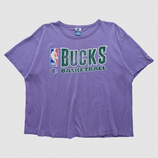 ミルウォーキーバックス チャンピオン 90s Tシャツ - ライト パープル - L バイ ファナテ イメージ1