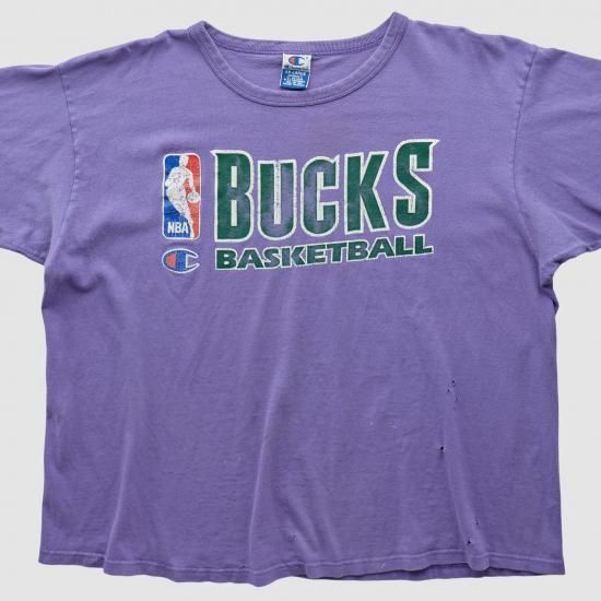 ミルウォーキーバックス チャンピオン 90s Tシャツ - ライト パープル - L バイ ファナテ イメージ4