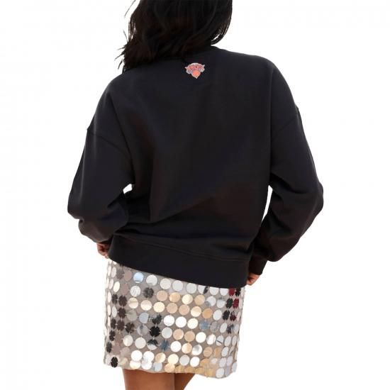 ニューヨークニックス Terez レディース Gemsトゥーne ロゴ プルオーバー スウェット - イメージ5