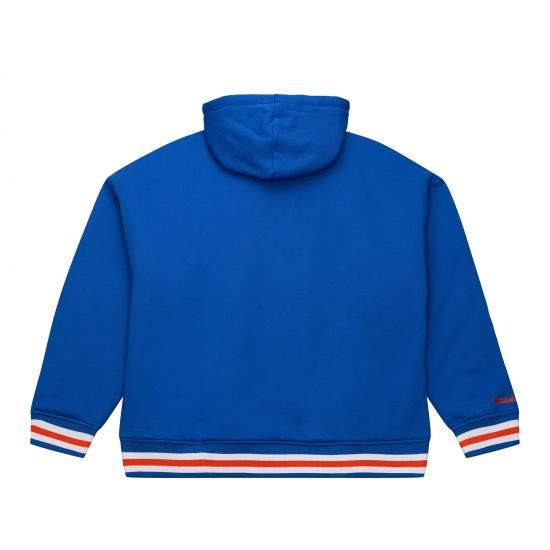 ニューヨークニックス ミッチェル&ネス ひざ掛け It Back キルト フリース クォーター-ジッ イメージ3