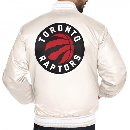 トロントラプターズ スターター ダブル チーム サテン ヴィーシティ フル-Snap ジャケット - イメージ2