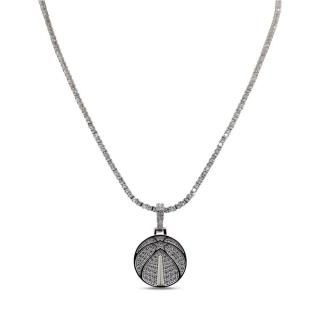 �亮��ȥ󥦥������� GLD 14K �ۥ磻�� ������� ���� �ڥ����� & 20" �ƥ˥� ����