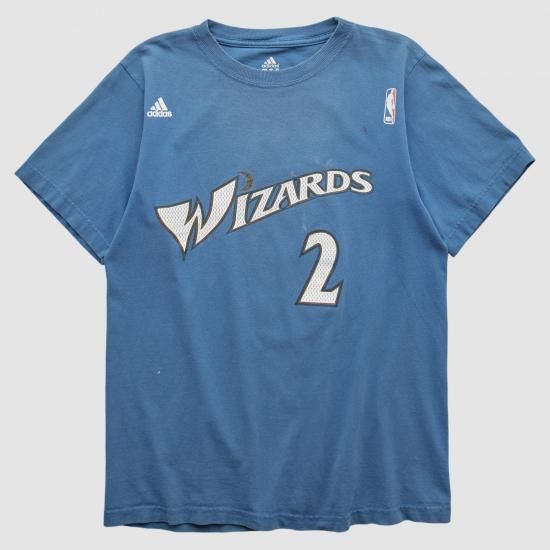 ワシントンウィザーズ Adidas 2010s Tシャツ - ブルー - XXS バイ ファナティク イメージ1
