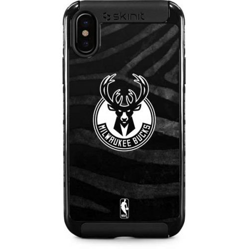 NBA ߥ륦Хå  iPhone Animal Print Black ᡼