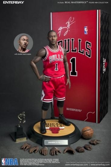 デリクローズ Bulls & NY NBAフィギア 参考:エンターベイ-