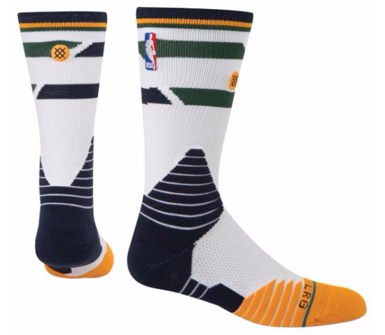 NBA オンコート クルーソックス ユタ・ジャズ Stance - NBAグッズ バスケショップ通販専門店 ロッカーズ