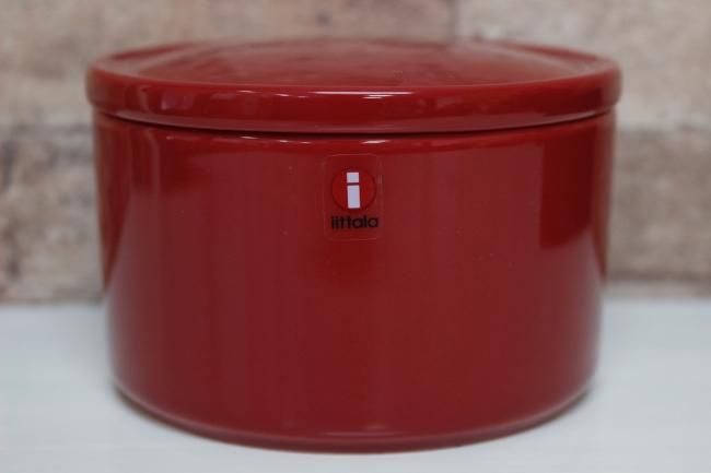 Iittala イッタラ Purnukka プルヌッカ レッド 保存用ジャー