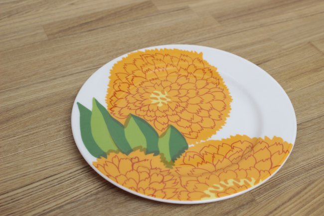 イッタラ iittala ×マリメッコ marimekko プリマヴェーラ Primavera オレンジ プレート20cm 20111401 -  リベルテ Liberte ワールドセレクトストアリベルテ