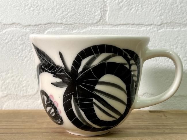 フィンランド アラビア 陶器 オイルランプ