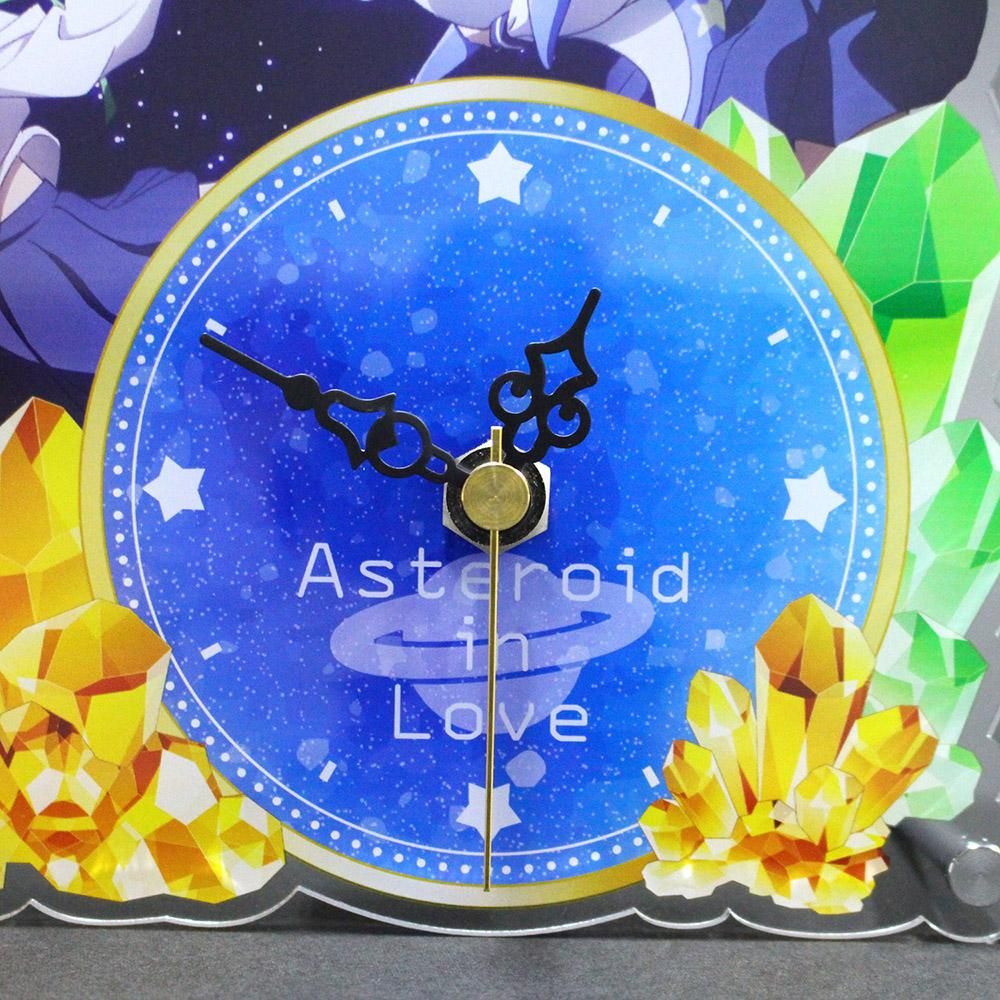 恋する小惑星 アクリル置時計 - しーぷらショップ