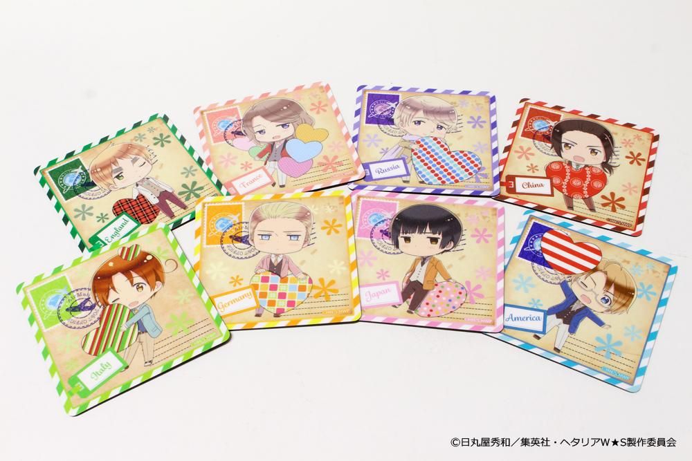 アニメ「ヘタリア World☆Stars」 ラバーマットコースター