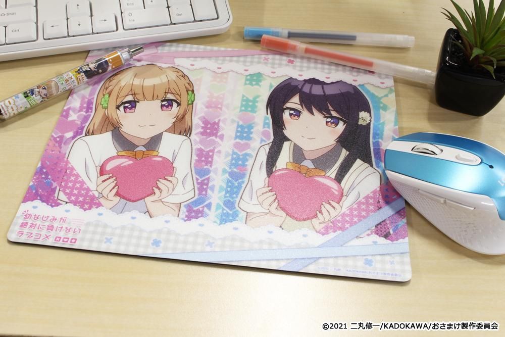 ㋐志田黒羽 ＆可知白草描き下ろしマルチクロス　幼馴染が絶対負けないラブコメ Amazon.co.jp: 幼なじみが絶対に負けないラブコメ 第1巻 [Blu