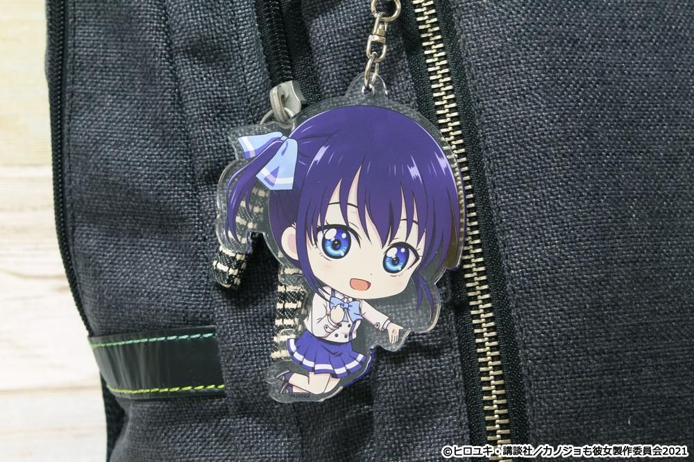 カノジョも彼女 ぷちちょこアクリルキーホルダー【水瀬渚】