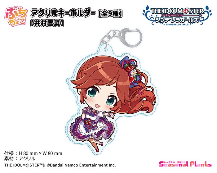 アイドルマスター シンデレラガールズ ぷちちょこ アクリル