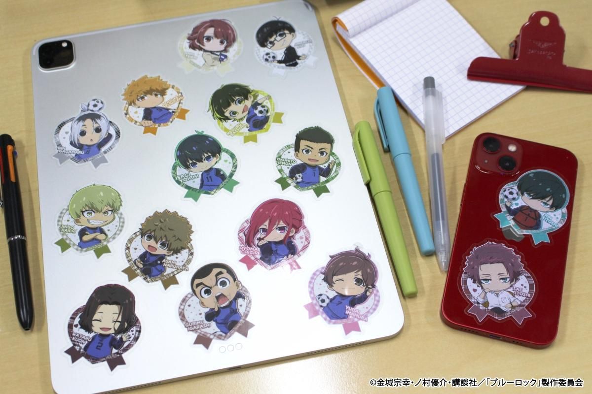 eFブルーロック トレーディングステッカー 青 赤 全40種 フルコンプ eF