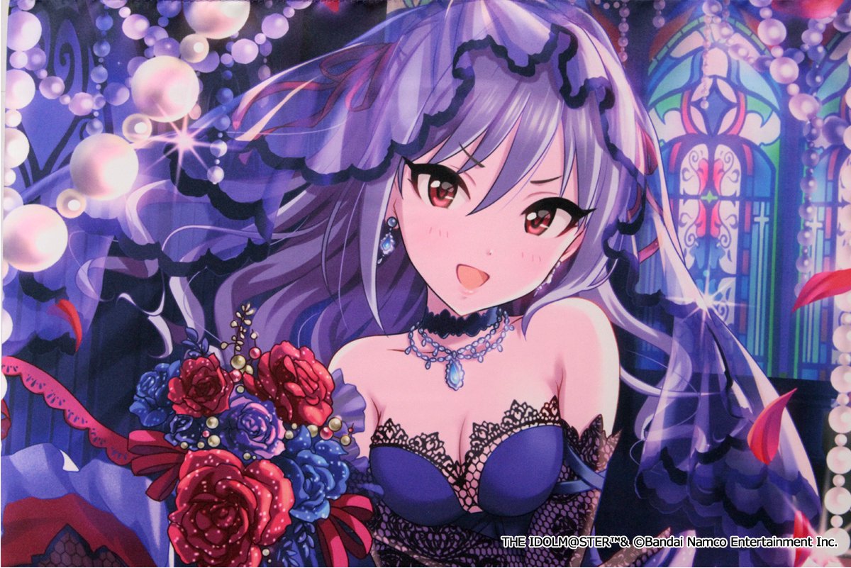 アイドルマスター シンデレラガールズ B2タペストリー 神崎蘭子 魔界の花嫁 Ver.