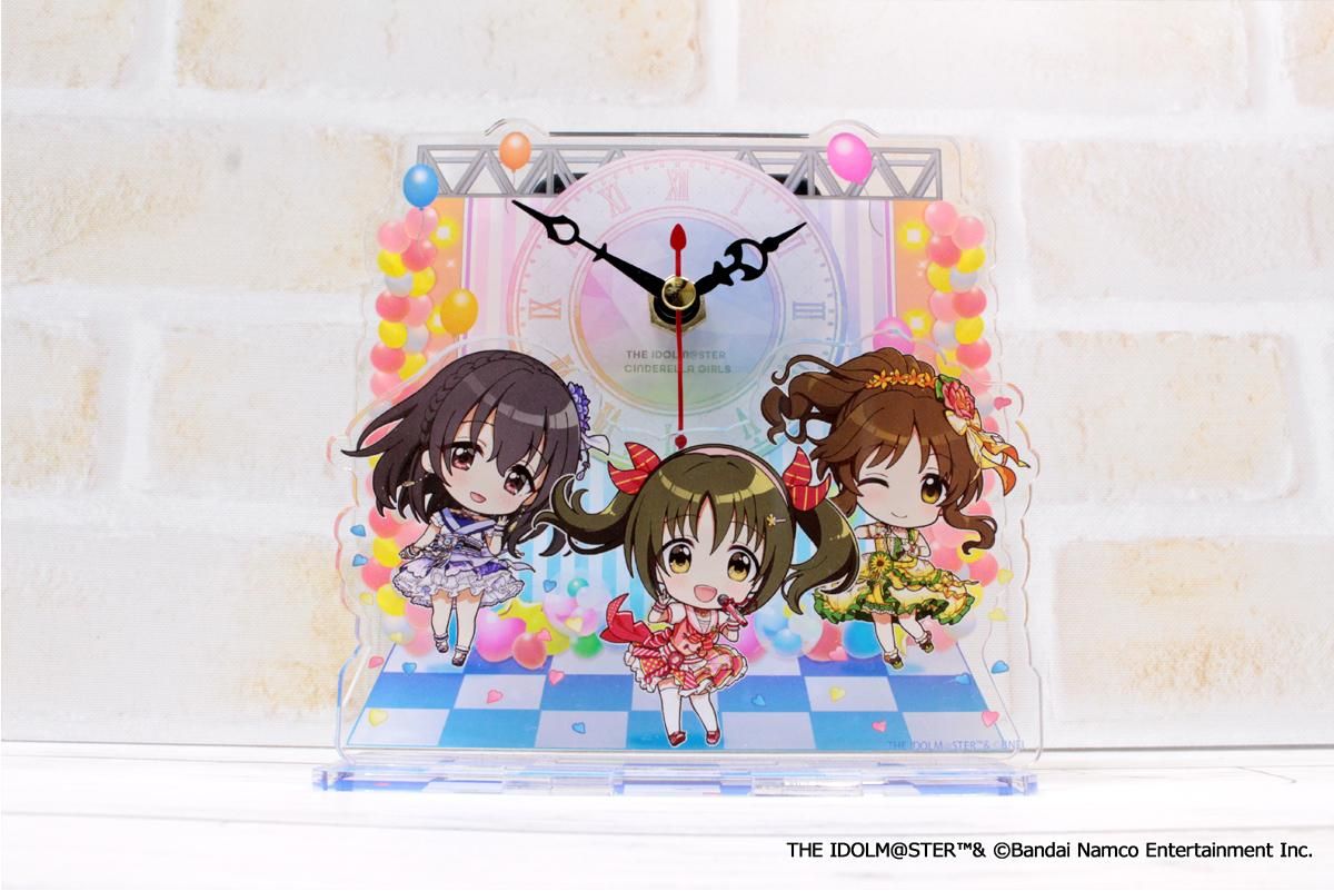 アイドルマスター シンデレラガールズ ぷちちょこ ミニアクリル置時計