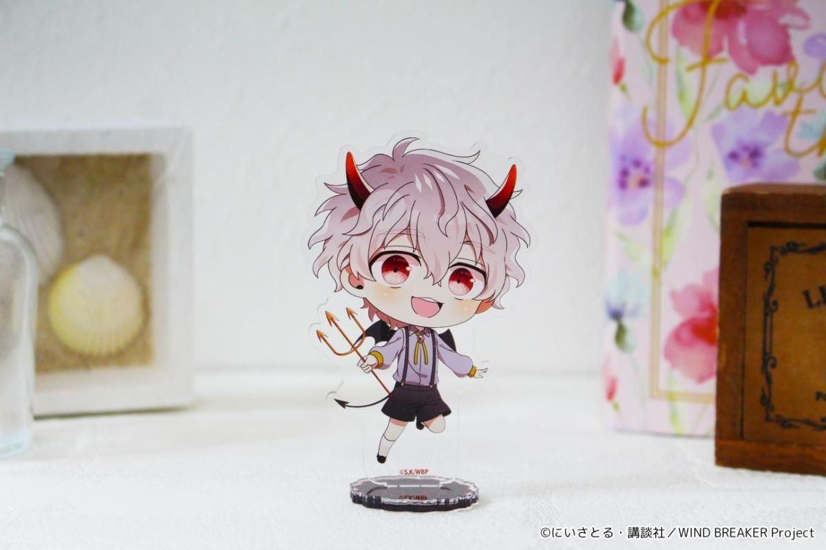 WIND BREAKER ぷちちょこアクリルスタンド【兎耳山丁子】天使と悪魔ver.