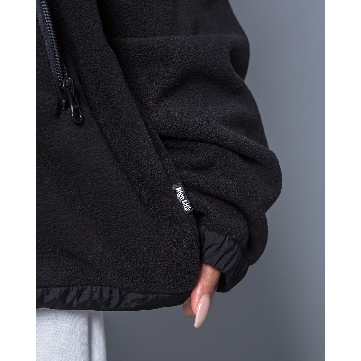 HighLife / Fleece ZipUp Jackets - Black - - HighLife Online Store |  ハイライフ公式オンラインストア