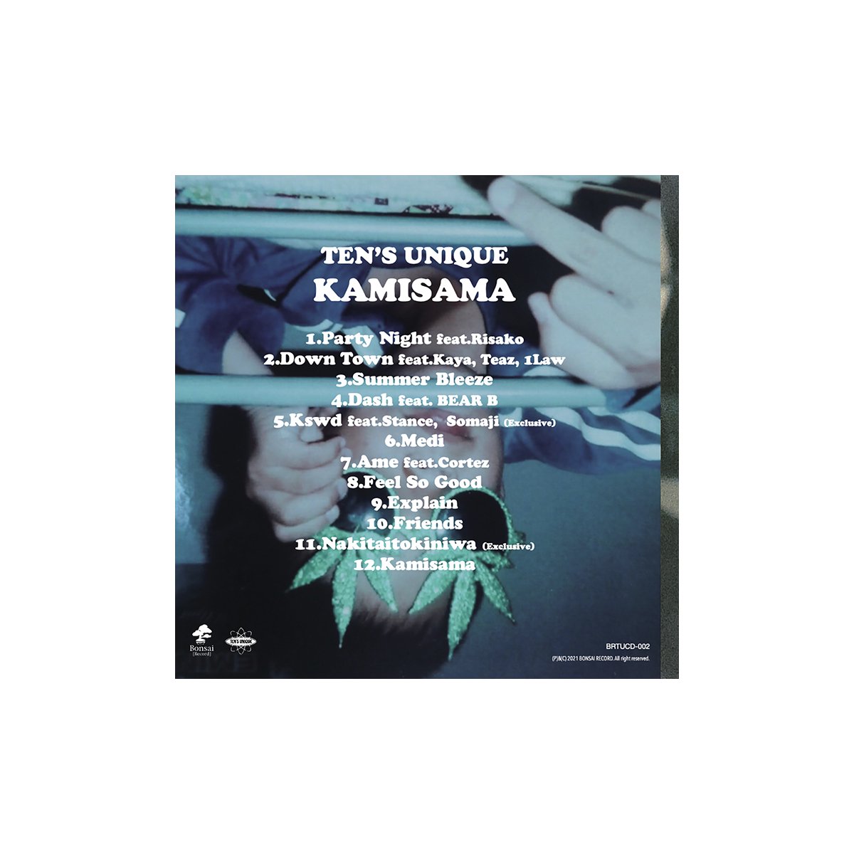 TEN'S UNIQUE / Kamisama - 2nd Album - - HighLife Online Store |  ハイライフ公式オンラインストア