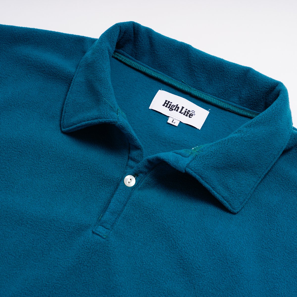 HighLife / Fleece Polo Shirts - Emerald - - HighLife Online Store |  ハイライフ公式オンラインストア