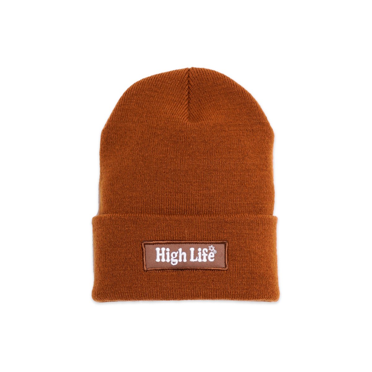 HighLife / Main Logo Beanie - Camel - - HighLife Online Store |  ハイライフ公式オンラインストア