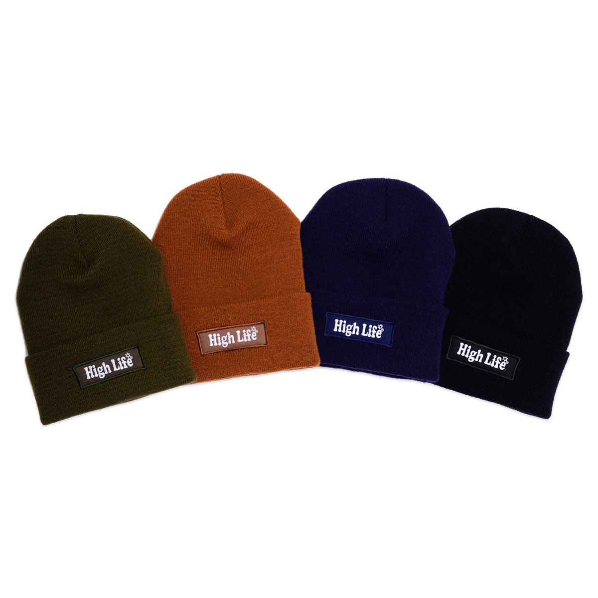 HighLife / Main Logo Beanie - Camel - - HighLife Online Store |  ハイライフ公式オンラインストア