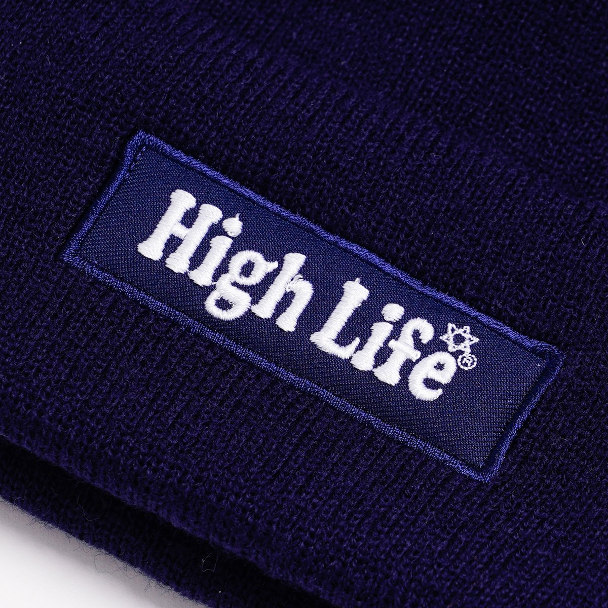 HighLife / Main Logo Beanie - Navy - - HighLife Online Store |  ハイライフ公式オンラインストア