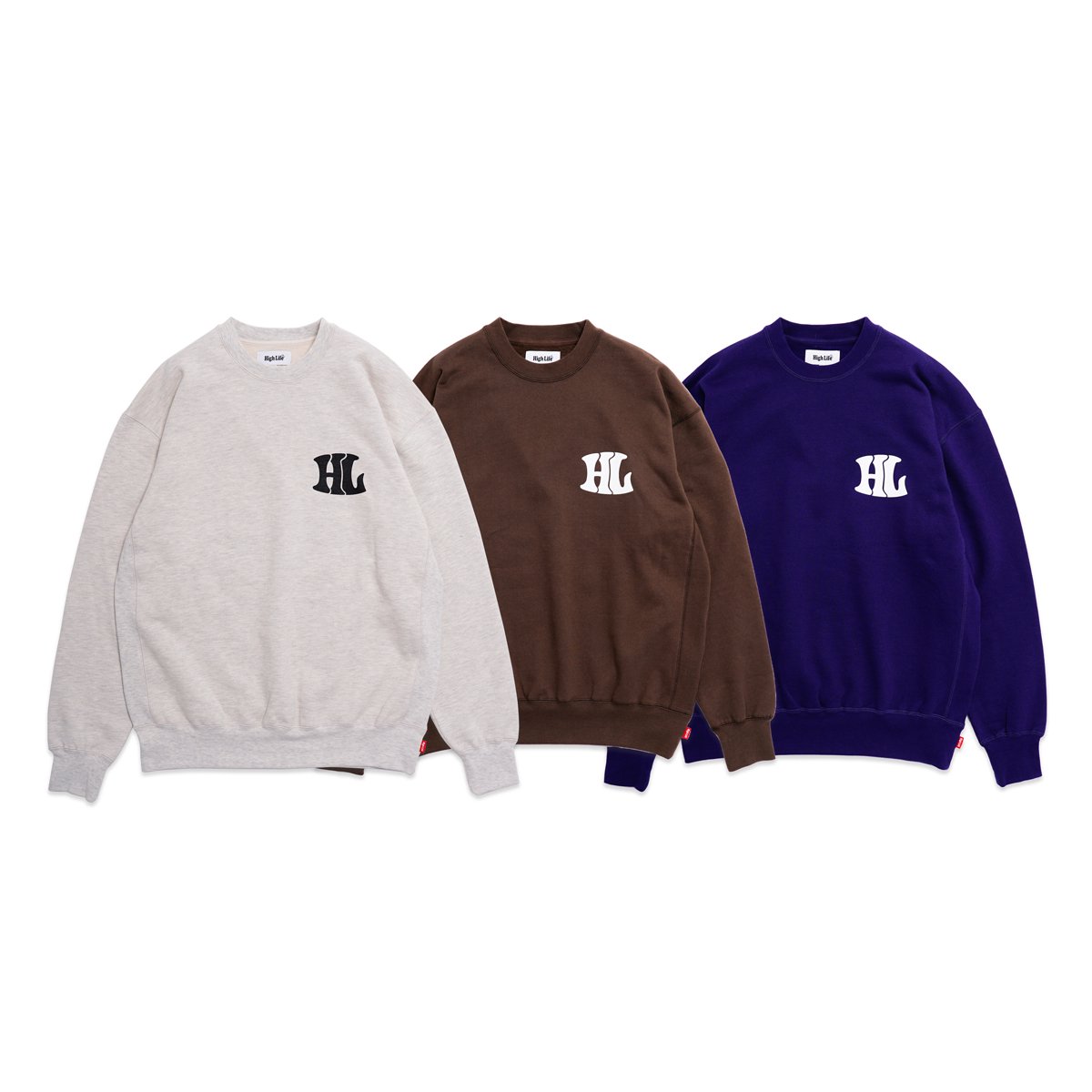 askate hooky crewneck ashgreyトップス - スウェット