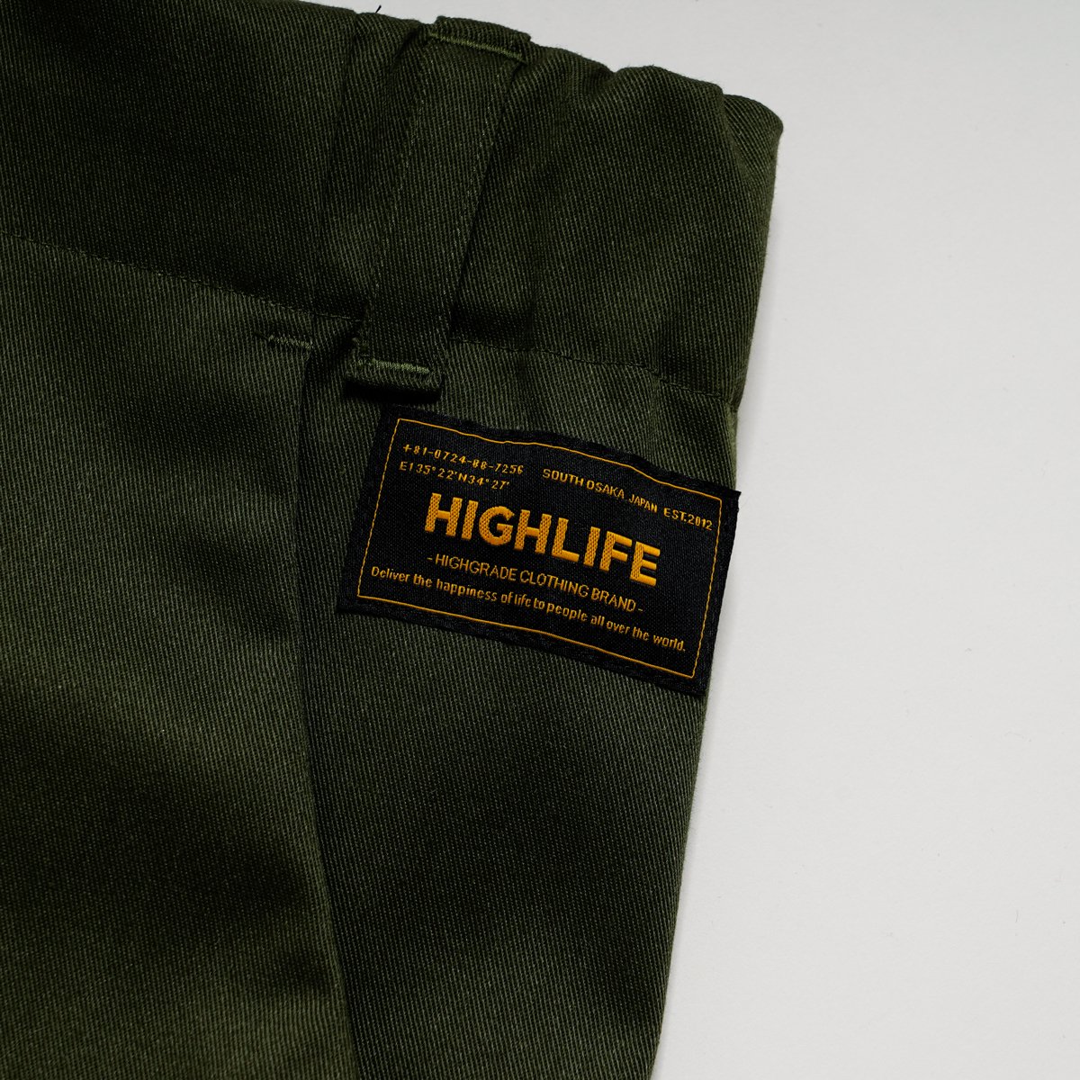 HighLife / T/C Stretch Tapered Pants - Olive - - HighLife Online Store |  ハイライフ公式オンラインストア