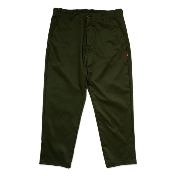 HighLife / T/C Stretch Tapered Pants - Olive -