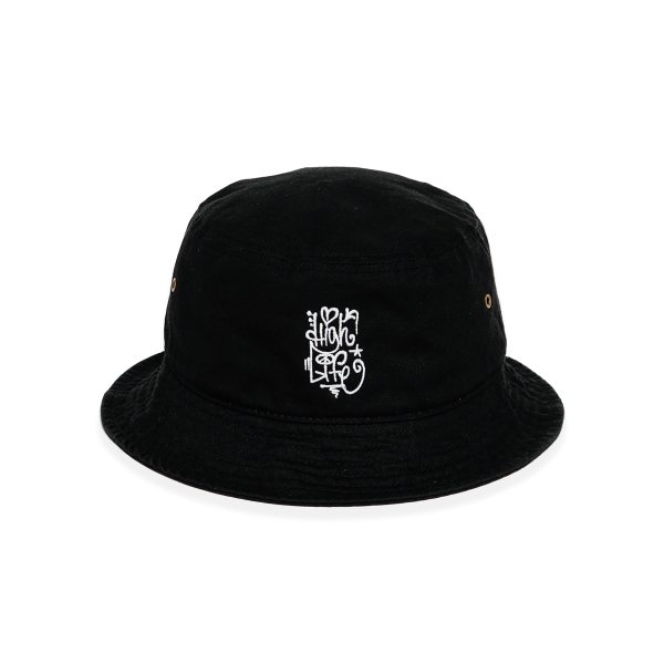 HighLife / Spray Bucket Hat - Black -