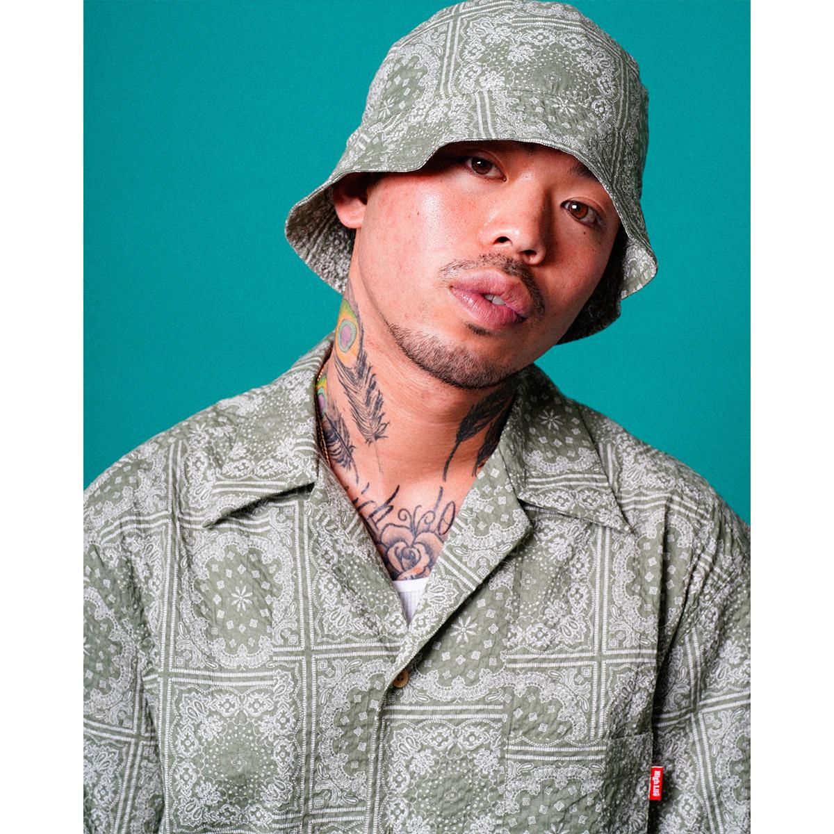 HighLife / Bandana Hat - Olive - - HighLife Online Store