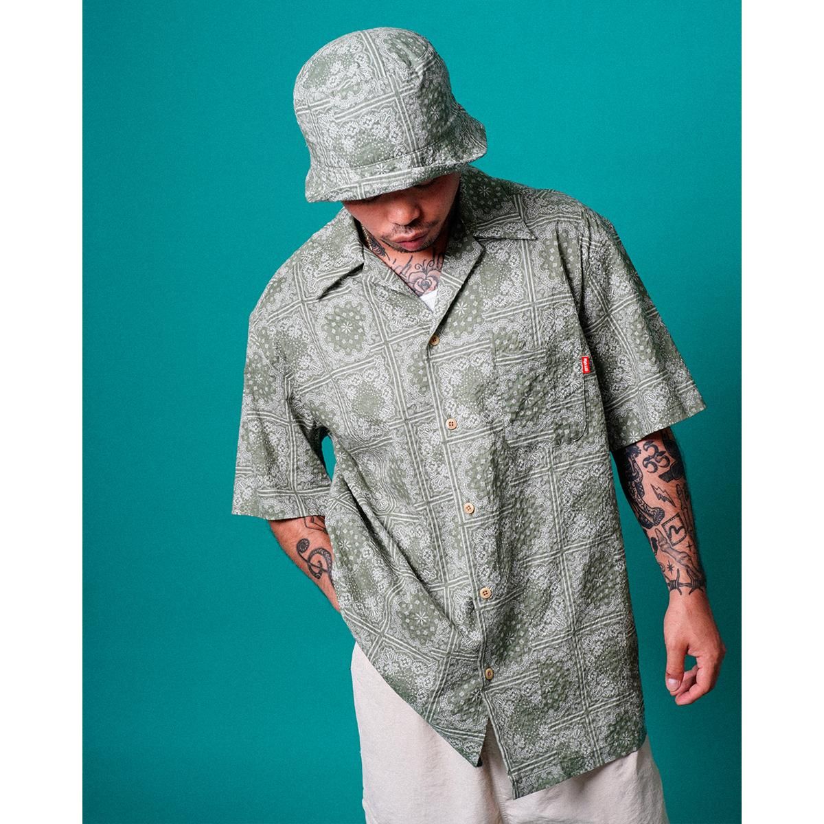 HighLife / Bandana Hat - Olive - - HighLife Online Store